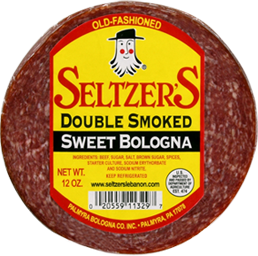 seltzers beef bologna double smoked flavor in cold cuts package